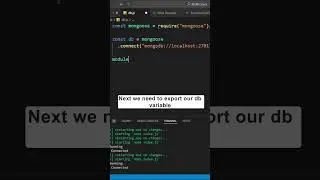 Separate MongoDB Connection Logic To A Separate Folder  #mernstackdeveloper #mongodbtutorial