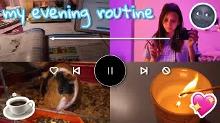 💫☕️ МОЙ ВЕЧЕР после школы // my evening routine // Уроки, уборка, съёмки, ужин,  уход за собой 💖🌚