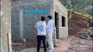 Ouirgane: les jeunes de l’interact club Massignon reconstruisent une école démolie lors du séisme