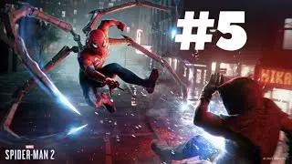 SPIDER-MAN 2 PS5 Gameplay Walkthrough PART 5- Harry Osborn Symbiote Suit Reveal