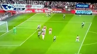 Арсенал-Тотенхем 17,11,12 Гол Мертезакера