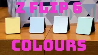 Samsung Galaxy Z flip 6 colors