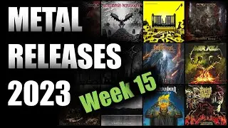 Metal & Hard Rock releases 2023 – Week 15 (10th - 16th April 2023)