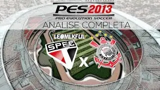 Analise completa: PES 2013 | São paulo vs Corinthians - Morumbi