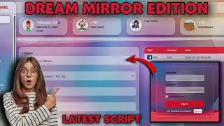 Dream Latest Mirror edition smm panel script | Smm panel script |Smm panel | 