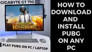 How To Download and Install PUBG Mobile on PC / Laptop For Free 2020