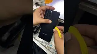 How to open Samsung A53 Back cover 
