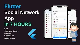 Flutter + NodeJs Production Ready Social Network App ! Firebase, Bloc, Google Maps Full Tutorial