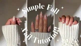 ✨🍂 SIMPLE FALL NAIL WITH CUTE CHROME POWDER | MANIOLOGY | TRENDING NOW 