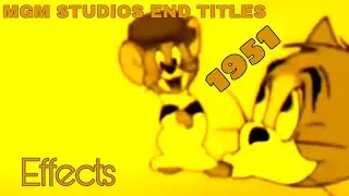 MGM STUDIOS END TITLES (1951) EFFECTS