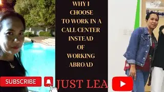 Why i choose to work in a call center instead of working abroad