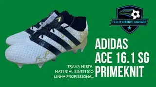 CHUTEIRA ADIDAS ACE 16.1 SG PRIMEKNIT - TRAVA MISTA