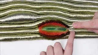 I TOOK ordinary threads AND MADE a masterpiece! RECYCLING THREAD AS AN ART!