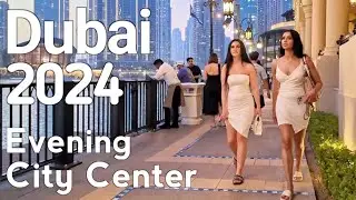 Dubai [4K] Amazing Burj Khalifa, City Center Walking Tour 🇦🇪