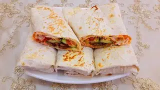 Домашняя шаурма / Homemade shawarma