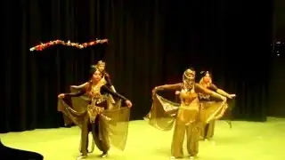 Dance with candles. Belly dance in fantasy style. http://elvikamp9.wix.com/elkamppi