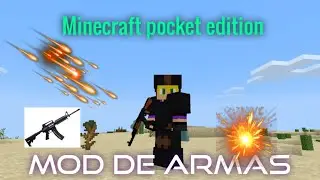 Mod de armas para minecraft pocket edition (Link en la descripción)