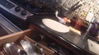 i made a breakfast burrito