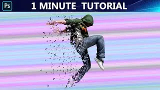 How to Create Dispersion Effect Design | Photoshop cc Tutorial 2020 Free Thanos Manipulation