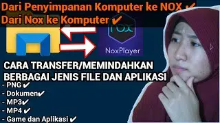 How To Transfer Files and APK from Computer to NOX and From NOX to Laptop/PC storage
