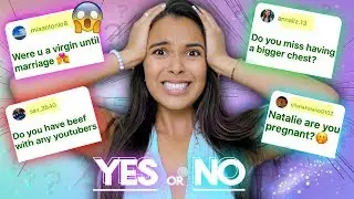 100 UNCOMFORTABLE QUESTIONS in 5 MINUTES! 😱(100% honest)🔥| Natalies Outlet