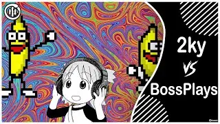 [osu!mania] 2ky vs BossPlays // Free L-Town - Spongebob Squarewave [PEANUT BUTTER JELLY]