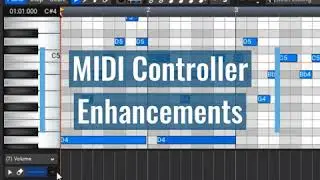 Mixcraft 9 Piano Roll and MIDI Editing Enhancements