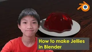 How to make Jellies in Blender (making simple objects ep 15)