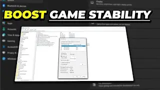 Fix Micro Stutters & FPS Drops in All Games (Windows 10/11 Optimization Guide)