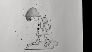 How to draw a little boy|| Easy drawing for beginners with pencil||  Cartoon Drawing