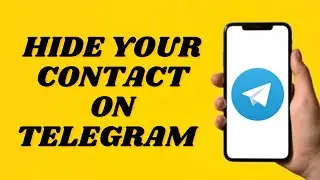How To Hide Contact On Telegram | Simple tutorial