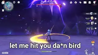 Fighting Electro Bird Is Like... (┛◉Д◉)┛彡┻━┻  |Genshin Impact