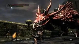 Dark Souls | Как убить виверну на мосту.