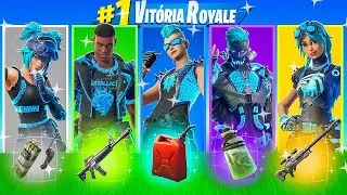 DESAFIO *ALEATÓRIO* FUSÃO A FRIO SKINS do Fortnite