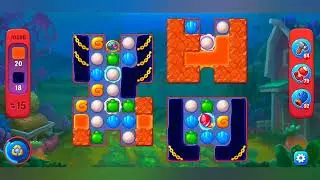 фишдом 2022 # 10586 уровень - прохождение без бустеров # Fishdom,  10586  level - no Boosters.