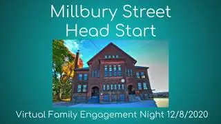 Family Engagement Night Invite Millbury St HS 12/8