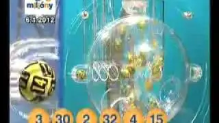 Euromiliony - 6. 1. 2012