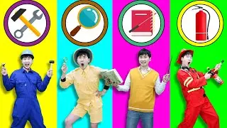 Wrong Profession Puzzle Pretend Play Shushu Vlog