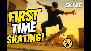 Trying SKATE for the First Time! Insane Tricks and Fails 🤯🛹