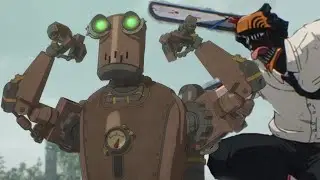 Chainsaw Man reference in Nier Automata Anime (Reupload)