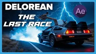 The Last Race: DELOREAN | with After Effects Element 3D 