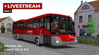 OMSI 2 [CZ] ŽIVĚ: Praha Jih linky 165 & 215 (tramvaje dneska ne)