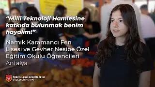 Bağışçı Söyleşileri - Namık Karamancı Fen Lisesi ve Gevher Nesibe Özel Eğitim Okulu Öğrencileri