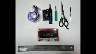 Tape looping, making my very first tape loop cassette. Episode 1