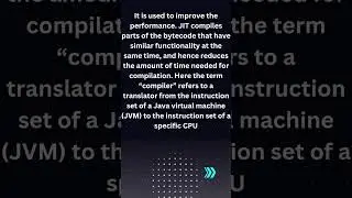 what is JIT in java 