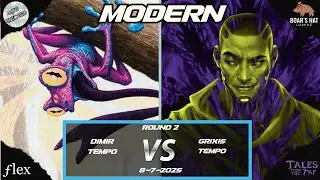 Dimir Tempo VS Grixis Tempo   [MTG Modern Round 2]