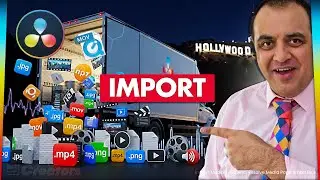 Import Media in DaVinci Resolve Media Page Smart Bins