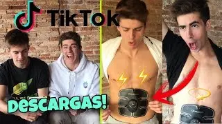 NOS ELECTROCUTAMOS POR CADA VEZ QUE REIMOS CON TIK TOK- NO REIR CHALLENGE|| Pau Xmas