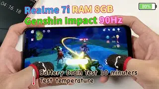 Realme 7i Genshin Impact Gameplay | Snapdragon 662, 8GB RAM