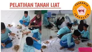 Pelatihan membuat tanah liat di SDIT Al- Qur'aniyah ceger